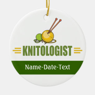 Knitting Keramisch Ornament