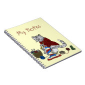 Knitting Kitten - Notities Notitieboek (Rechterzijde)