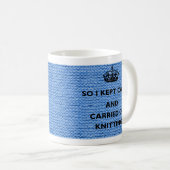 kNITTING Koffiemok (Voorkant rechts)