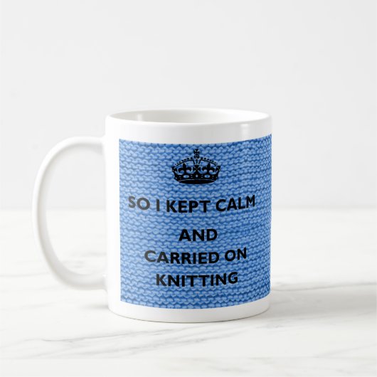 kNITTING Koffiemok (Links)