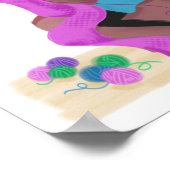 Knitting Limerick ~ Meer jaar dan tijd Poster (Hoek)