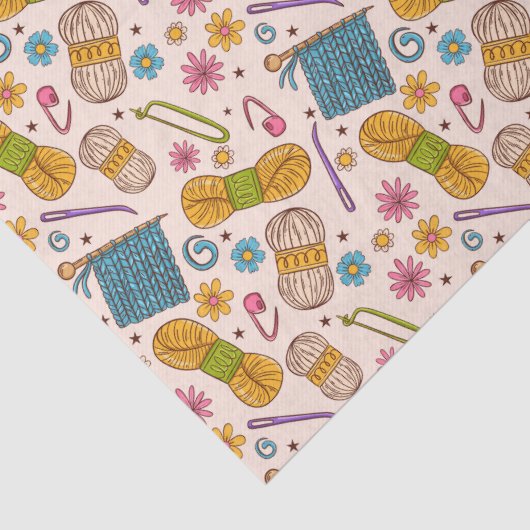 Knitting Love Tissuepapier (Detail)