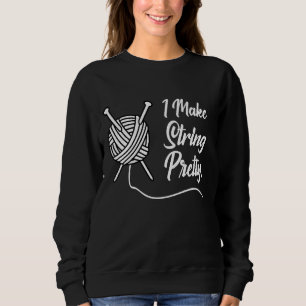 Knitting Needle Knit Wool String Trui