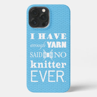 Knitting niet voldoende garnenambachtelijke produc iPhone 13 pro max hoesje
