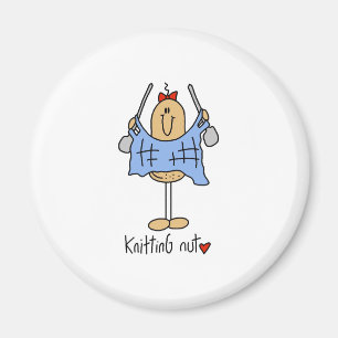 Knitting Nut Magneet