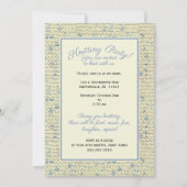 Knitting Party - Tweed Pattern Blue/Natural Yarn Kaart (Voorkant)