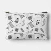 Knitting Project Hand Drawn Pattern Etui (Voorkant)