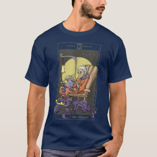 Knitting Sewing Hermit Tarot Kaart Crochet T-shirt