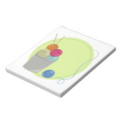 Knitting Yarn Notitieblok (Gedraaid)