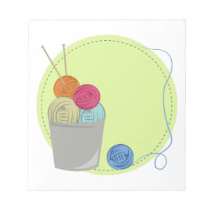 Knitting Yarn Notitieblok
