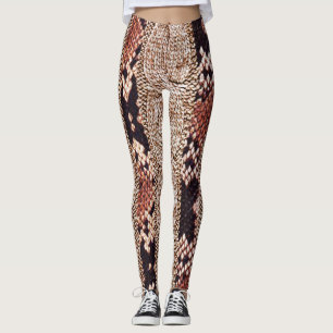 Knitwear textuur, geometrisch slangenpatroon. leggings