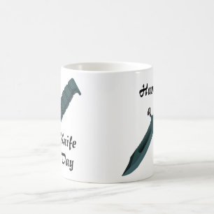 Kniven hebben een dag van het leven koffiemok