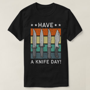 Knives Collectors Collecties hebben een levensdag T-shirt
