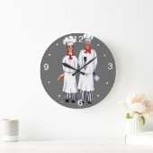 Kniving Chefs Wall Clock Grote Klok (Huis)