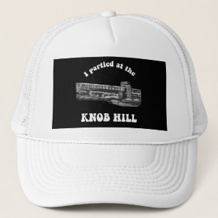 Knob Hill Trucker Pet - White on Black