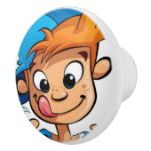 Knob Hungry Boy  Keramische Knop (Rechts)