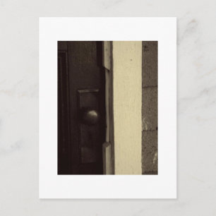 Knob in Sepia Briefkaart