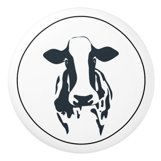 Knob-Koe van keramische kast Knop (Voorkant)