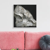 Knobbel silicium canvas afdruk (Insitu (Woonkamer))