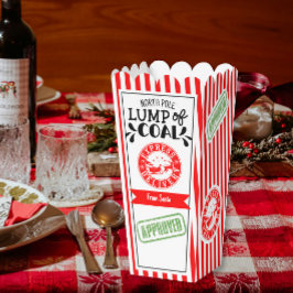 Knobbel van Steenkool Popcorn Party Popcorn Favori Bedankdoosjes