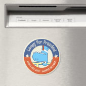 Knobbelig voor President Magneet (Insitu (Vaatwasser))