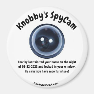 Knobby's SpyCam magnet Magneet
