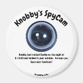 Knobby's SpyCam Shelby Fun Koelkast Magneet (Voorkant)