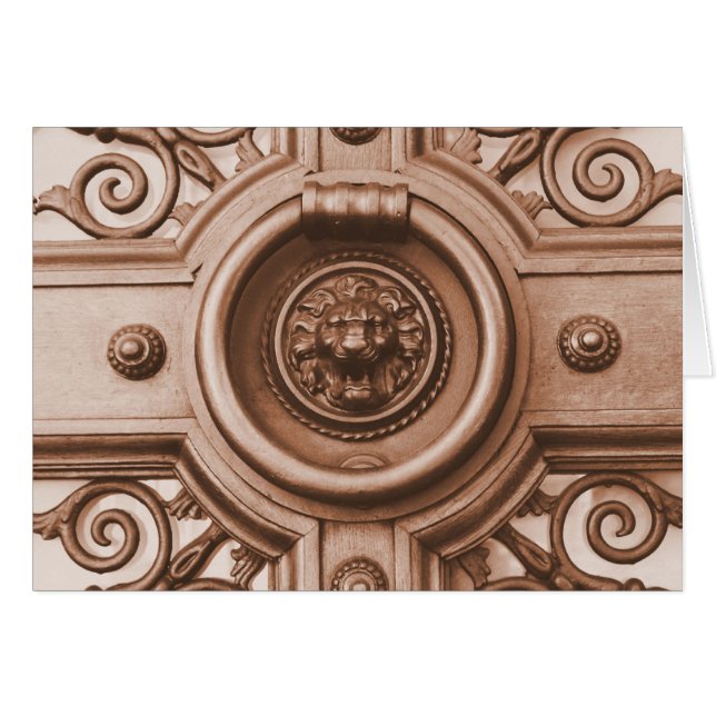 Knock en it will be Open - Scriptkaart (Voorkant Horizontaal)