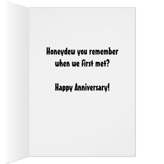 Knock Honeydew Mignonne Anniversaire (Intérieur (Droit))