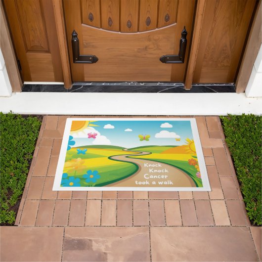 "Knock, Knock" Artsy Doormat Deurmat (Buiten)