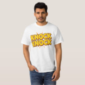 Knock knock t-shirt (Voorkant volledig)