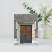 Knock Knock ... Van wie? Briefkaart Londen (Staand voorkant)