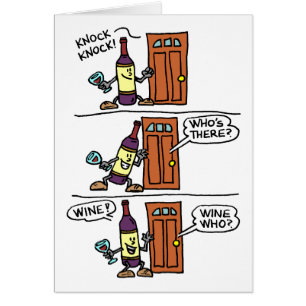 Knock Knock Wine Not Celebrate Mother's Day