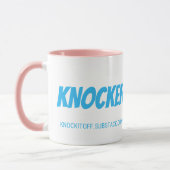 KNOCKER Coffee Mug Mok (Links)