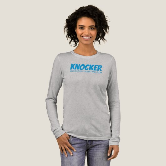 KNOCKER Tri-Blend SHIRT (Voorkant)