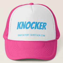 KNOCKER Trucker Hoed  Pet