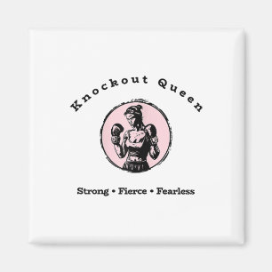 Knockout Queen Magneet