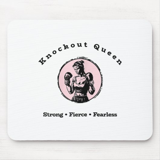 Knockout Queen Muismat (Voorkant)