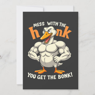 Knoeien met de honk krijg je de Bonk Fitness Save The Date