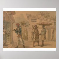 Knoflook en uifselaars, 1826 (m/c op papier)