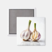 Knoflook Magneet (Voorkant / Achterkant)