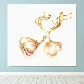 Knoflookbollen 2005 canvas afdruk (Insitu (Houten vloer))