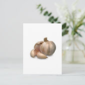 Knoflookbolletje Briefkaart (Staand voorkant)