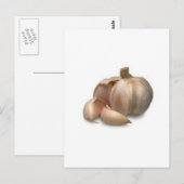 Knoflookbolletje Briefkaart (Voorkant / Achterkant)