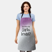 Knoflookbrood Ace pride glitter Schort (Gedragen)