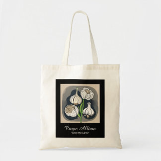 Knoflookkwartet: monochromatische elegantie tote bag