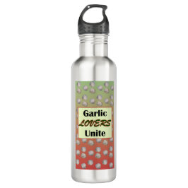 Knoflookovers verenigd waterfles 