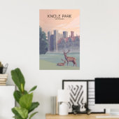 Knole Park Sevenoaks Affiche de voyage (Bureau à domicile)