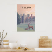 Knole Park Sevenoaks Affiche de voyage (Cuisine)