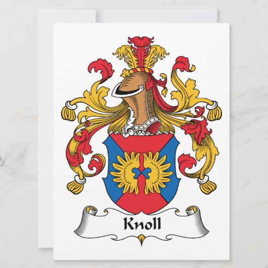 Knoll Family Crest (Voorkant)